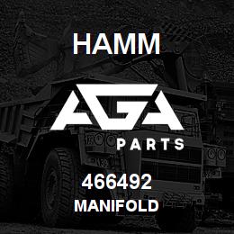 466492 Hamm MANIFOLD | AGA Parts