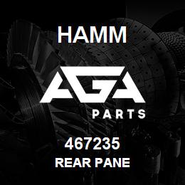 467235 Hamm REAR PANE | AGA Parts