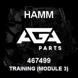 467499 Hamm TRAINING (MODULE 3) | AGA Parts