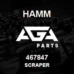 467847 Hamm SCRAPER | AGA Parts