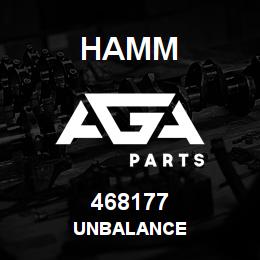468177 Hamm UNBALANCE | AGA Parts
