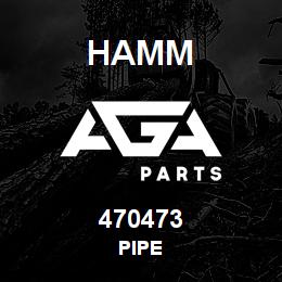470473 Hamm PIPE | AGA Parts