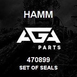 470899 Hamm SET OF SEALS | AGA Parts