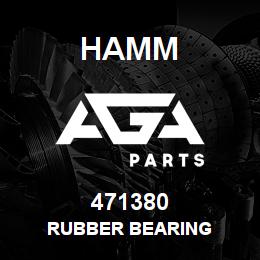 471380 Hamm RUBBER BEARING | AGA Parts