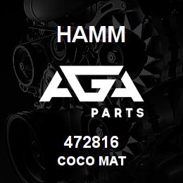 472816 Hamm COCO MAT | AGA Parts