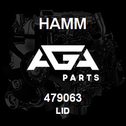 479063 Hamm LID | AGA Parts