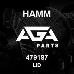 479187 Hamm LID | AGA Parts