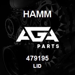 479195 Hamm LID | AGA Parts
