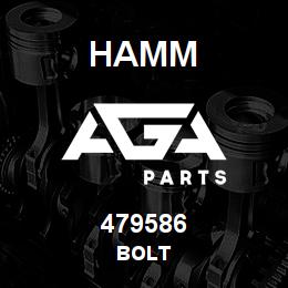 479586 Hamm BOLT | AGA Parts