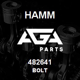 482641 Hamm BOLT | AGA Parts