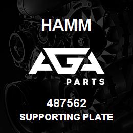 487562 Hamm SUPPORTING PLATE | AGA Parts