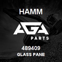 489409 Hamm GLASS PANE | AGA Parts