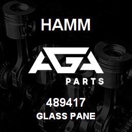 489417 Hamm GLASS PANE | AGA Parts