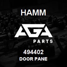 494402 Hamm DOOR PANE | AGA Parts