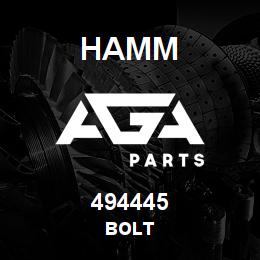 494445 Hamm BOLT | AGA Parts