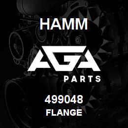 499048 Hamm FLANGE | AGA Parts