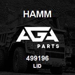 499196 Hamm LID | AGA Parts
