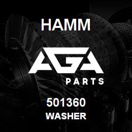 501360 Hamm WASHER | AGA Parts
