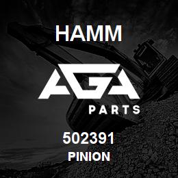 502391 Hamm PINION | AGA Parts