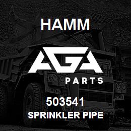 503541 Hamm SPRINKLER PIPE | AGA Parts