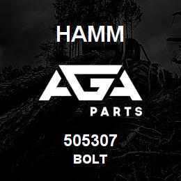 505307 Hamm BOLT | AGA Parts