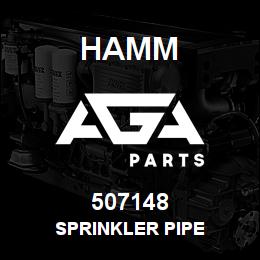 507148 Hamm SPRINKLER PIPE | AGA Parts