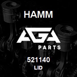 521140 Hamm LID | AGA Parts