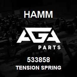 533858 Hamm TENSION SPRING | AGA Parts