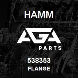 538353 Hamm FLANGE | AGA Parts