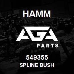 549355 Hamm SPLINE BUSH | AGA Parts