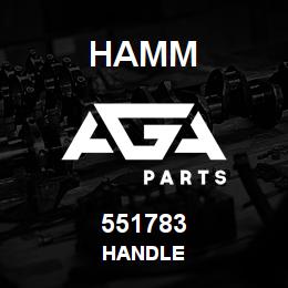 551783 Hamm HANDLE | AGA Parts