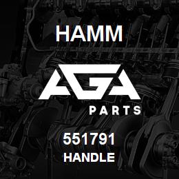 551791 Hamm HANDLE | AGA Parts