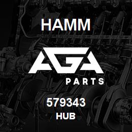 579343 Hamm HUB | AGA Parts