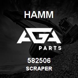 582506 Hamm SCRAPER | AGA Parts