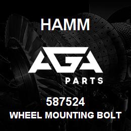 587524 Hamm WHEEL MOUNTING BOLT | AGA Parts