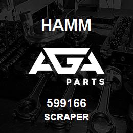 599166 Hamm SCRAPER | AGA Parts