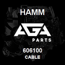 606100 Hamm CABLE | AGA Parts