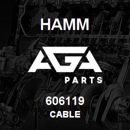 606119 Hamm CABLE | AGA Parts
