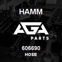 606690 Hamm HOSE | AGA Parts