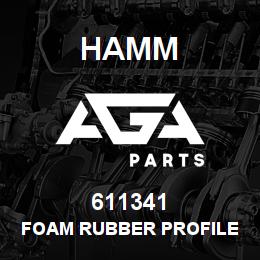 611341 Hamm FOAM RUBBER PROFILE | AGA Parts