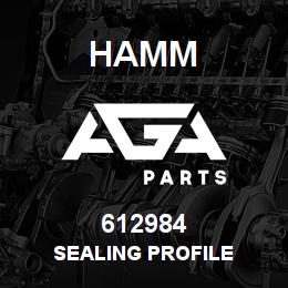 612984 Hamm SEALING PROFILE | AGA Parts