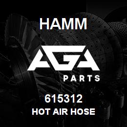 615312 Hamm HOT AIR HOSE | AGA Parts