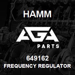 649162 Hamm FREQUENCY REGULATOR | AGA Parts