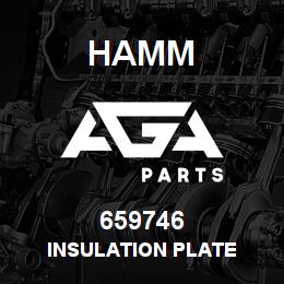 659746 Hamm INSULATION PLATE | AGA Parts
