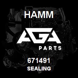 671491 Hamm SEALING | AGA Parts
