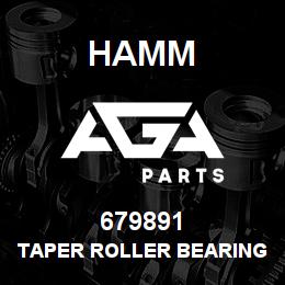 679891 Hamm TAPER ROLLER BEARING | AGA Parts