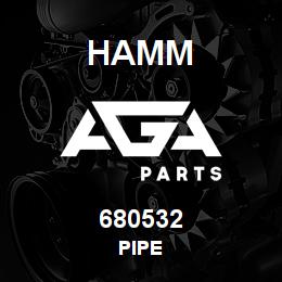 680532 Hamm PIPE | AGA Parts