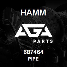687464 Hamm PIPE | AGA Parts