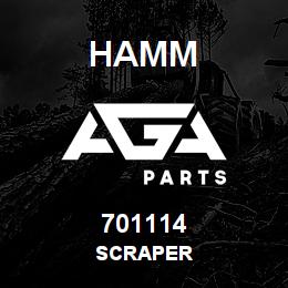 701114 Hamm SCRAPER | AGA Parts
