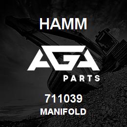 711039 Hamm MANIFOLD | AGA Parts